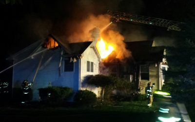 1st Alarm House Fire on Greenview Road in Kendall Park