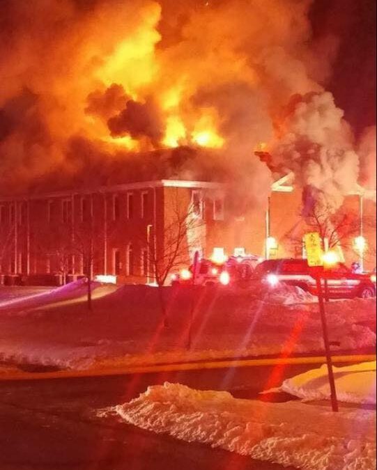 3rd Alarm Structure Fire on Easton Avenue in District #3