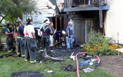2nd Alarm Plainsboro Apartment Fire at Deer Creek