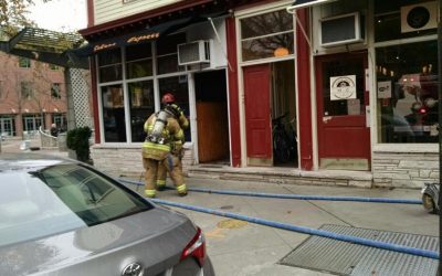 Two Alarm Fire on Witherspoon Street Caused by Cigarette Bucket