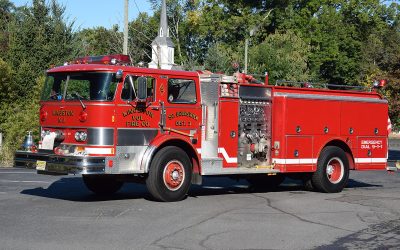 Engine #5, the 1982 Hahn has Left Our Station for the Last Time
