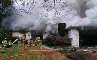 8 Hour Fight at a 2 Alarm Fire on Sycamore Place