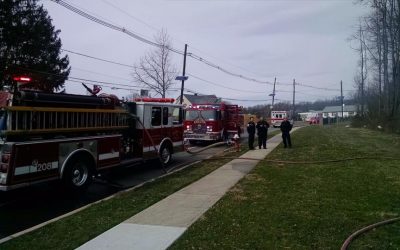 Dumpster Fire on Major Road