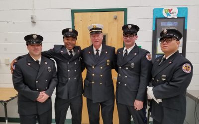 Congratulations to Four Kingston Members on Completing Fire Fighter I
