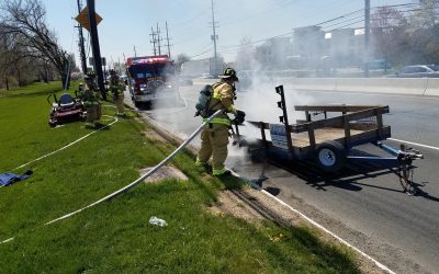 Tire Fire on US 1 North