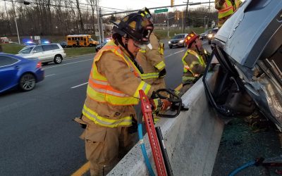 Motor Vehicle Entrapment Victim Rescued on U.S. 1 N