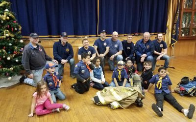 Cub Scout Pack 98, Den 5 & Den 6 Visits Kingston Volunteer Fire Company #1