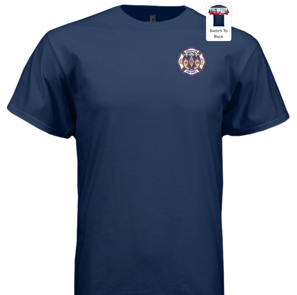 Dennis Shennard Commemorative T-Shirt - Kingston Volunteer Fire Company #1